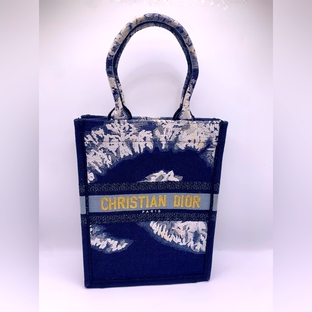 Christian Dior Vertical Book Tote